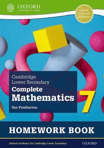 Cambridge Lower Secondary Complete Mathematics 7: Homework Book - Pack of 15 (Second Edition) 1