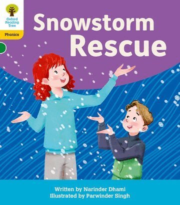 Narinder Dhami - Oxford Reading Tree: Floppy's Phonics Decoding Practice: Oxford Level 5: Snowstorm Rescue, Häftad