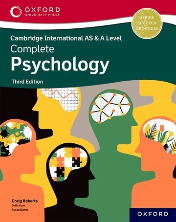 Craig Roberts, Seth Alper, Susan Bantu - Cambridge International AS & A Level Complete Psychology, Häftad