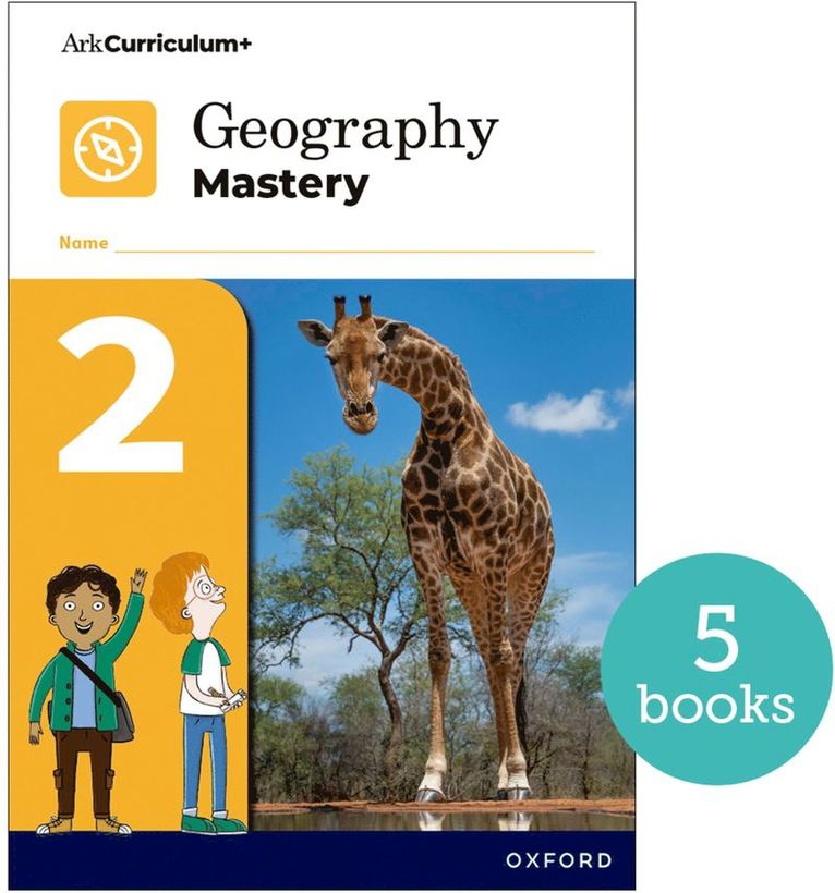 Geography Mastery: Geography Mastery Pupil Workbook 2 Pack of 5