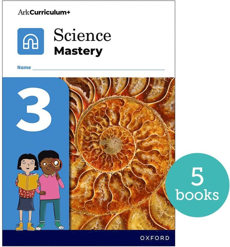 Science Mastery: Science Mastery Pupil Workbook 3 Pack of 5