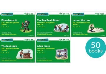 Read Write Inc. Phonics: Green Set 1 More Storybooks (Pack of 50) 1