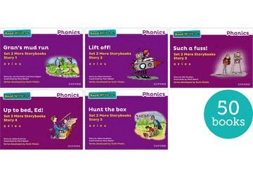 Gill Munton, Jan Burchett, Sara Vogler, Abbie Rushton - Read Write Inc. Phonics: Purple Set 2 More Storybooks (Pack of 50), Häftad
