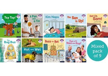 Essential Letters and Sounds: Essential Phonic Readers: Oxford Reading Levels 1-2: Mixed Pack of 9, Häftad