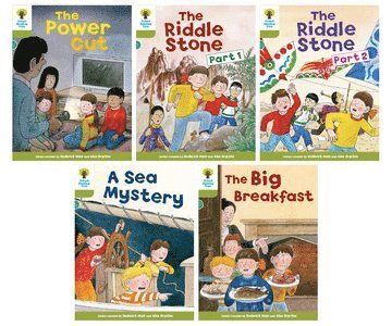 bokomslag Oxford Reading Tree: Biff, Chip and Kipper Stories: Oxford Level 7: Mixed Pack 5