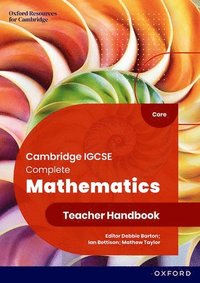 bokomslag Cambridge IGCSE Complete Mathematics Core: Teacher Handbook Sixth Edition