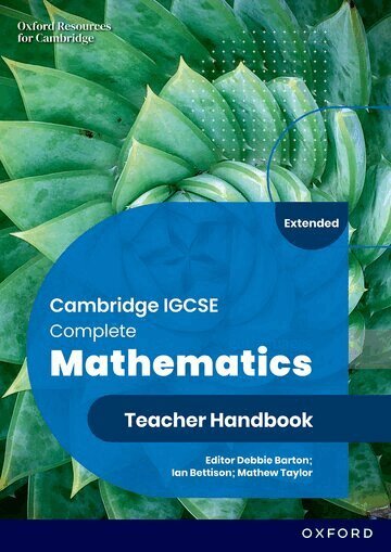 Ian Bettison, Mathew Taylor, Deborah Barton - Cambridge IGCSE Complete Mathematics Extended: Teacher Handbook Sixth Edition, Häftad