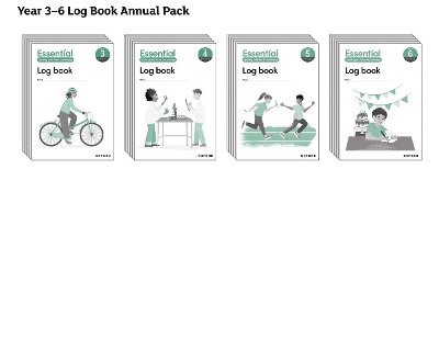 Essential Spelling and Word Knowledge: Years 3-6 Years 3-6 Log Book Annual Pack 1