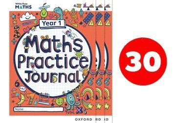 White Rose Maths Practice Journals Year 1 Workbooks: Pack of 30 1