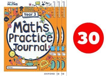 bokomslag White Rose Maths Practice Journals Year 3 Workbooks: Pack of 30