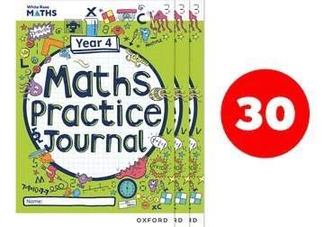 White Rose Maths Practice Journals Year 4 Workbooks: Pack of 30 1