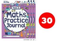 bokomslag White Rose Maths Practice Journals Year 5 Workbooks: Pack of 30