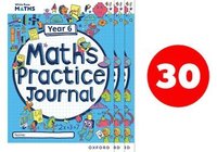 bokomslag White Rose Maths Practice Journals Year 6 Workbooks: Pack of 30