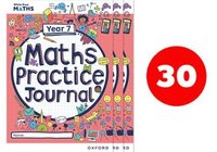 bokomslag White Rose Maths Practice Journals Year 7 Workbooks: Pack of 30