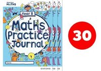 bokomslag White Rose Maths Practice Journals Year 8 Workbooks: Pack of 30