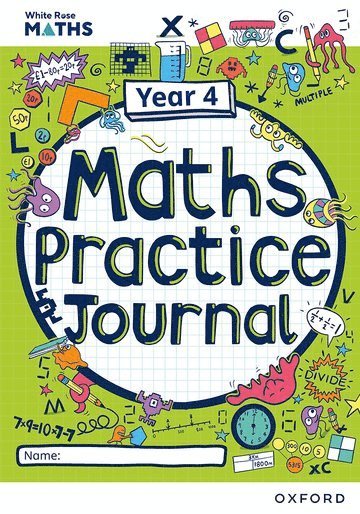 bokomslag White Rose Maths Practice Journals Year 4 Workbook: Single Copy