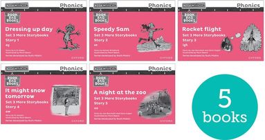 Adrian Bradbury, Jan Burchett, Sara Vogler, A M Dassu, M. Nozato - Read Write Inc. Phonics: Pink Set 3 More Black & White Storybooks (Pack of 5), Häftad