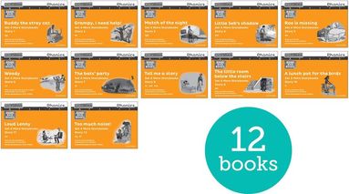 Adrian Bradbury, Catherine Baker, Jan Burchett, Sara Vogler, Abbie Rushton, M. Nozato - Read Write Inc. Phonics: Orange Set 4 More Black & White Storybooks (Pack of 12), Häftad