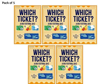 Abbie Rushton, Helen Dineen - Read Write Inc. Fresh Start Readers: Book 3: Which Ticket? A Big Festival Quiz & Fantastic Rays - Pack of 5, Häftad