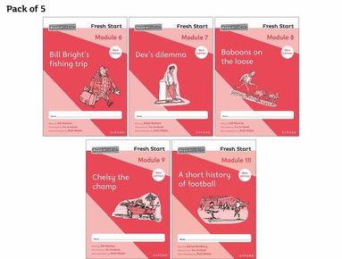 bokomslag Read Write Inc. Fresh Start: 2024 Modules 6-10 - Pack of 5