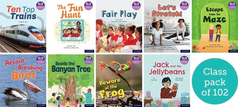 Essential Letters and Sounds: More Phase 5 Essential Phonic Readers: Oxford Reading Level 6: Class Pack of 102