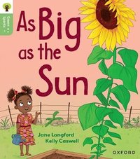 bokomslag Oxford Reading Tree Green Sparks: Level 1+: As Big as the Sun