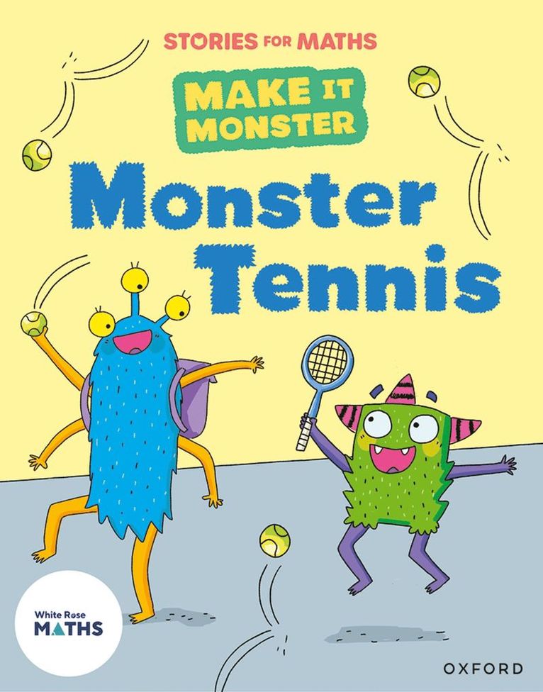 Laura Baker - Stories for Maths: KS1: Monster Tennis (Place value (within 50)), Häftad