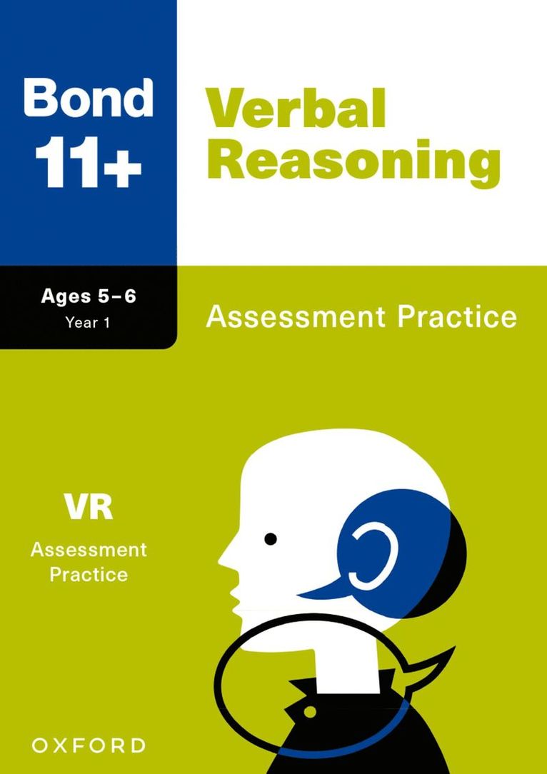 Frances Down, Bond 11+, Bond 11 - Bond 11+ Verbal Reasoning Assessment Practice Papers Age 5-6 (for GL Assessment & other 11 plus exams), Häftad