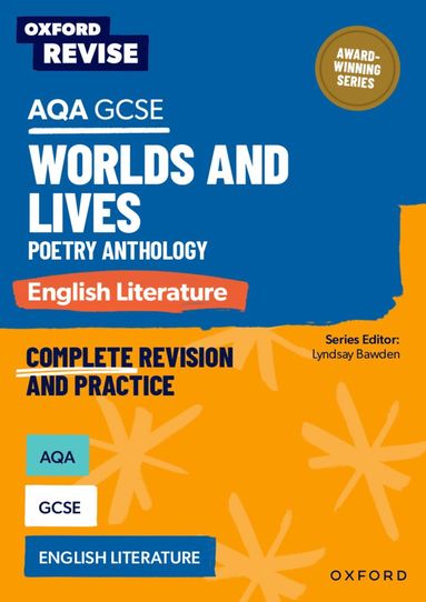 bokomslag Oxford Revise: AQA GCSE English Literature: Worlds and Lives Poetry Anthology