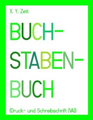 BUCHSTABENBUCH (Druck- und Schreibschrift [VA])