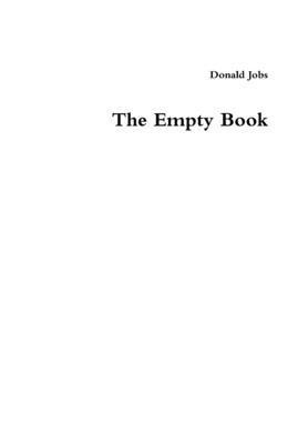 The Empty Book 1