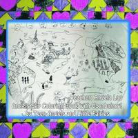 bokomslag Angels Sky Coloring Book With Vocabulary