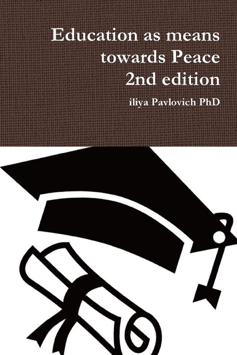 Education as means towards Peace 2nd edition 1