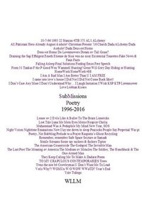 bokomslag SubMissions Poetry 1996-2016