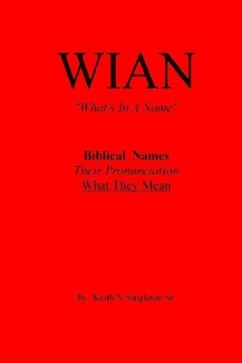 bokomslag WIAN "Whats In A Name"