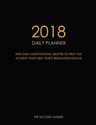 bokomslag 2018 Daily Planner