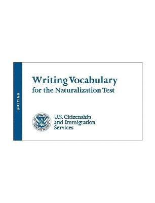 bokomslag Writing Vocabulary for the Naturalization Test