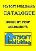 Preller Geldenhuys - Peysoft Publishing Catalogue, Häftad