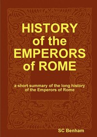 bokomslag HISTORY of the EMPERORS of ROME