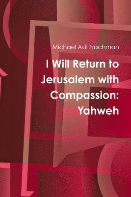 bokomslag I Will Return to Jerusalem with Compassion