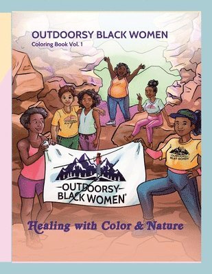 bokomslag Outdoorsy Black Women Coloring Book Vol. 1