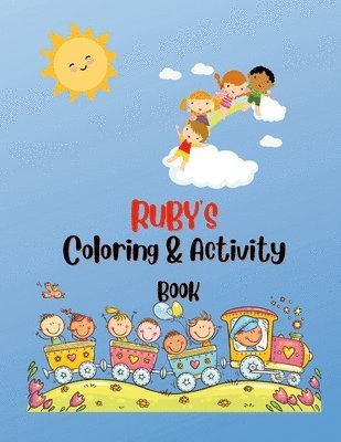 bokomslag Ruby's Activity and Coloring Book For Children