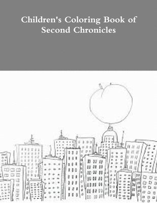 bokomslag Children's Coloring Book of Second Chronicles