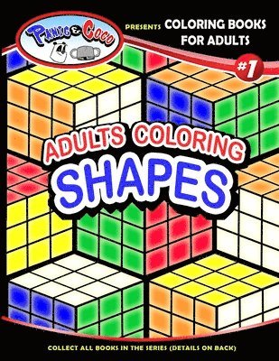 bokomslag Panic and CoCo presents Adults Coloring Shapes