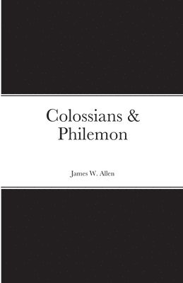 bokomslag Colossians & Philemon