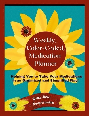 Weekly, Color-Coded, Medication Planner 1