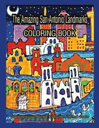 bokomslag The Amazing San Antonio Landmarks Coloring Book