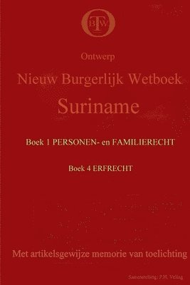 Samenstelling Veling, Samenstelling P.H. Veling, Samenstelling P. H. Veling - BW Suriname ontwerp boek 1 en 4 (paperback), Häftad