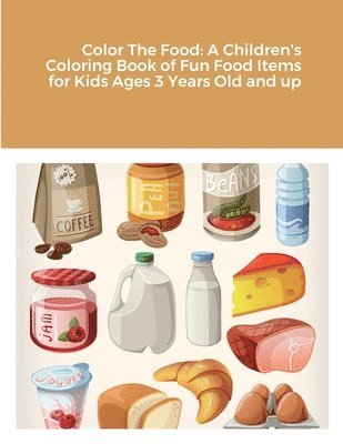 Rodney Harrison - Color The Food, Häftad