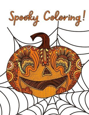 bokomslag Spooky Coloring